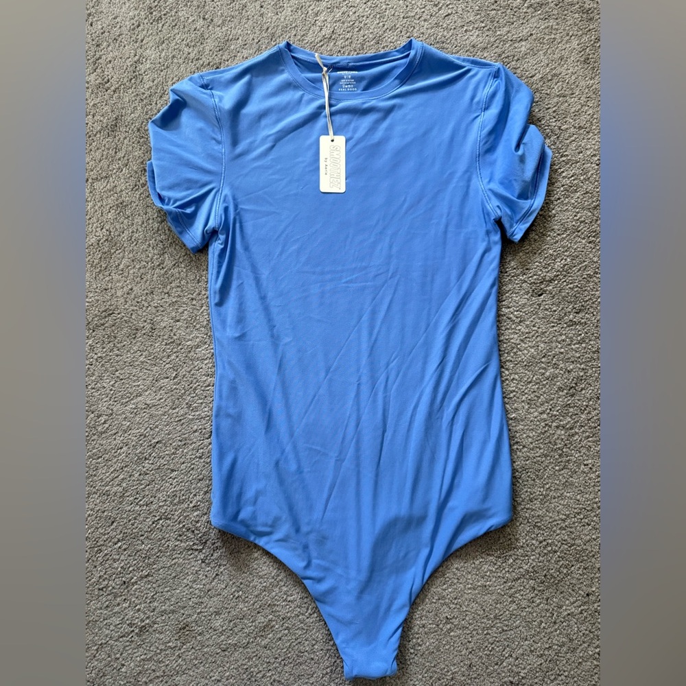 Aerie Light Blue Bodysuit